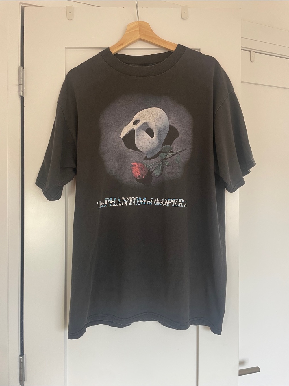 Vintage Phantom of the Opera Graphic Tee - Black